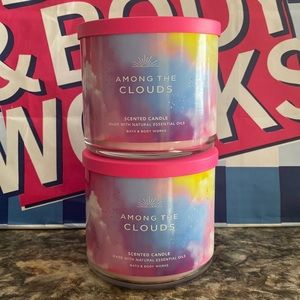 Bath & Body Works 3-Wick candles Amount the Clouds